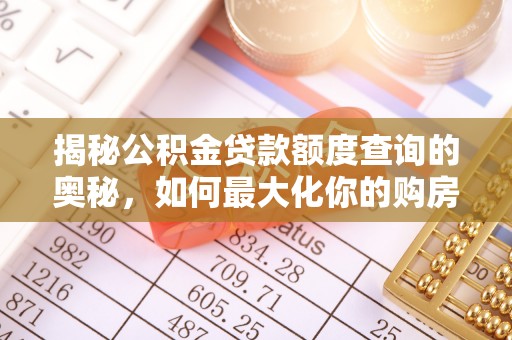 鼎城揭秘公积金贷款额度查询的奥秘，如何最大化你的购房资金