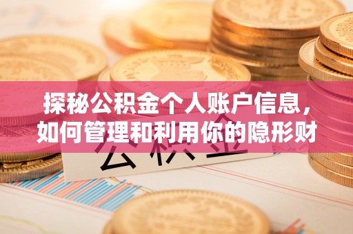 鼎城探秘公积金个人账户信息，如何管理和利用你的隐形财富
