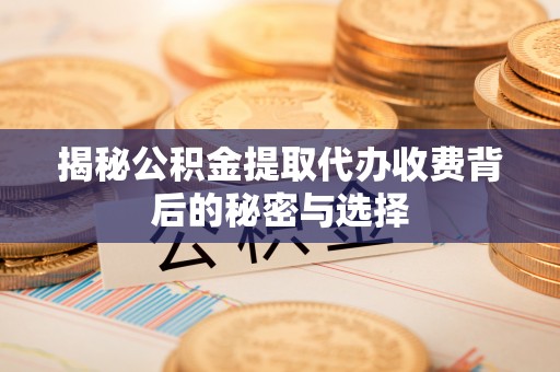 鼎城揭秘公积金提取代办收费背后的秘密与选择
