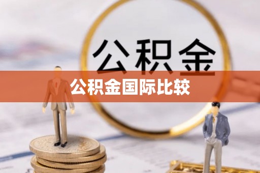 鼎城公积金国际比较