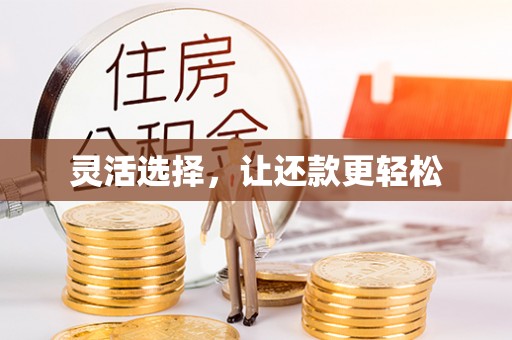 鼎城灵活选择，让还款更轻松