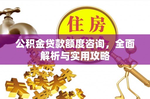 鼎城公积金贷款额度咨询，全面解析与实用攻略