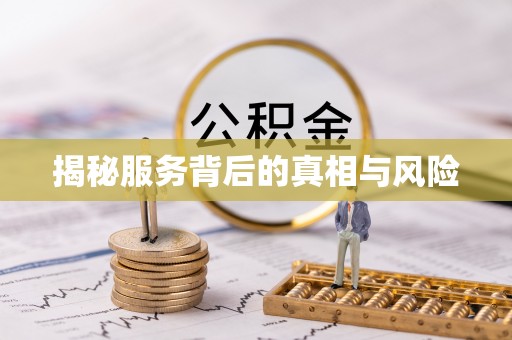 鼎城揭秘服务背后的真相与风险
